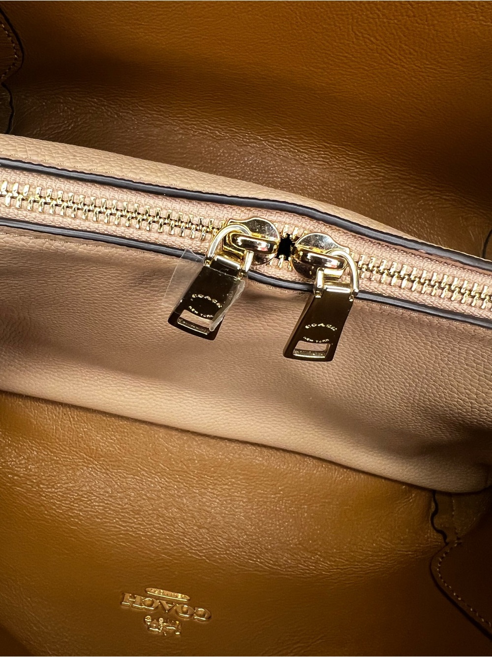 Coach Hadley Hobo in Pebbled Leather Colorblock LIGHTWEIGHT PERFECTION 😎😎😎 NWOT - Picture 16 of 17